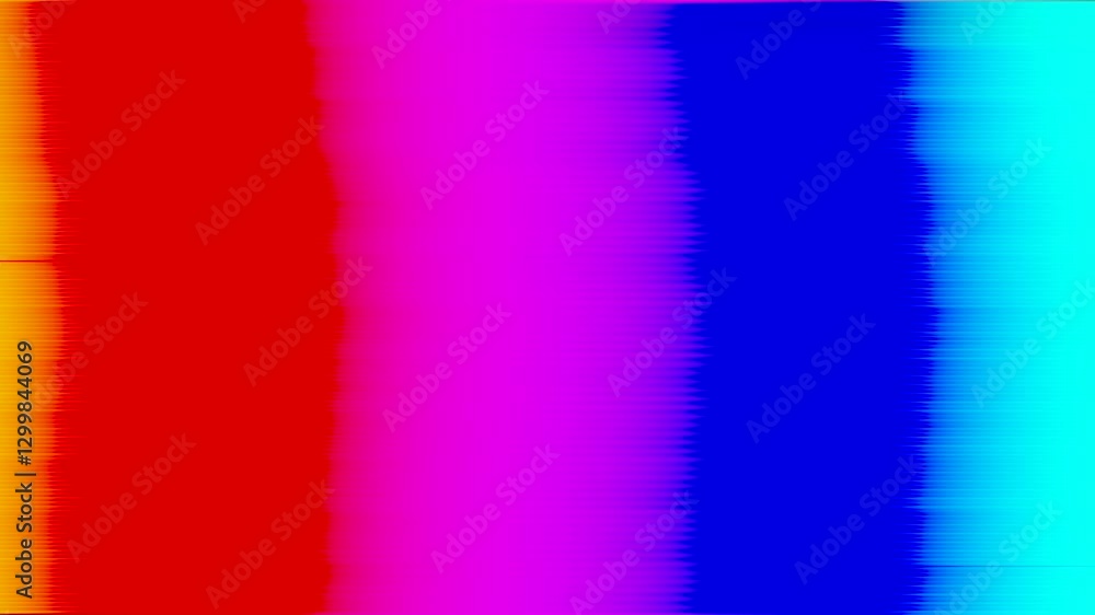 Poster blurry multi colored vertical lines animation with heavy distortion effects
