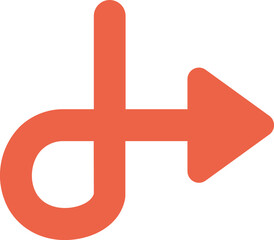 Fototapeta premium Pfeil Symbo