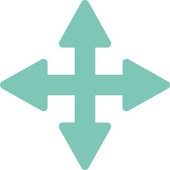 Green arrow icon pointing right