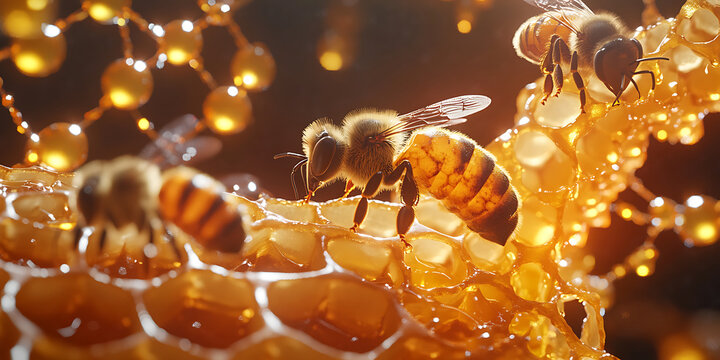 elicious honey food with high-definition pictures