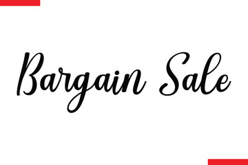 Bargain Sale Design sale typography Text