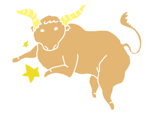 Clip art of Taurus sign