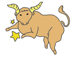 Clip art of Taurus sign