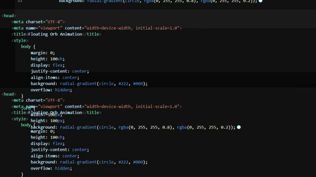 Falling multi instances of ai writing code on background showing the future of programming with ai