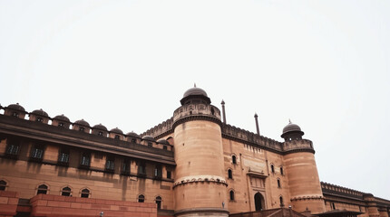 Fototapeta premium Minimalist Shaniwar Wada, Pune: Historic Fortification in Maharashtra, India