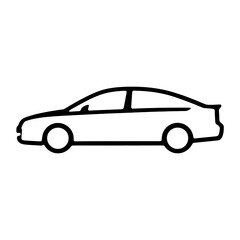 retro car icon isolated PNG transparent