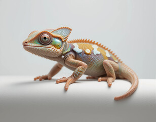 Obraz premium Masters of Camouflage: The Beauty and Mystery of Chameleons