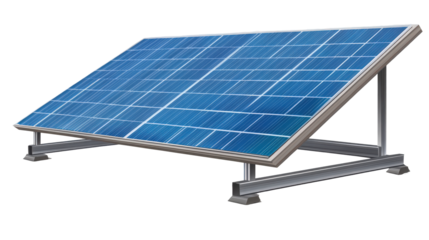 Isolated solar panel installation for alternative energy generation system