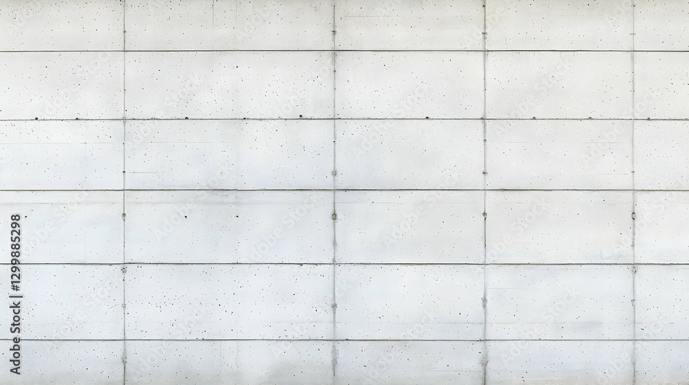 Poster close up of a white concrete wall with grid pattern displaying texture and geometric design