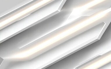 Obraz premium Abstract Technology Metallic surface with lighting patterns for backgrounds, presentation, or wallpaper