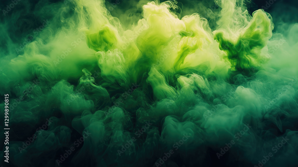 Aufkleber color splashes on water creating an abstract and dynamic studio backdrop with vibrant hues
