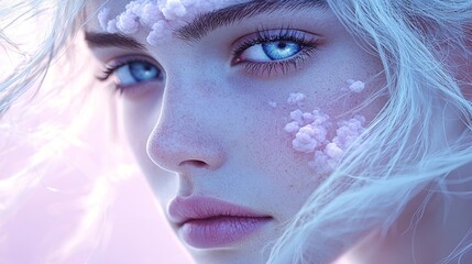 Fototapeta premium dreamy woman 