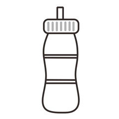 tumblr vector icon. bottle of water
