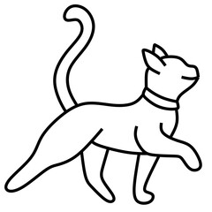 cat vector icon. Animal Vector