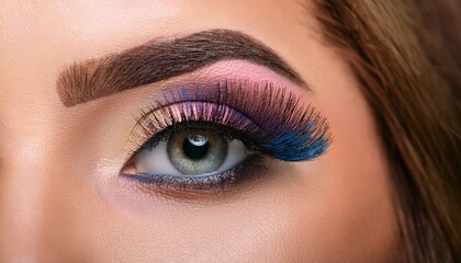 Fototapeta premium Beautiful Eye Makeup, show