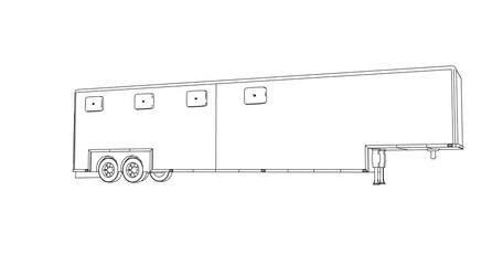 car hand drawing and sketch black and white.