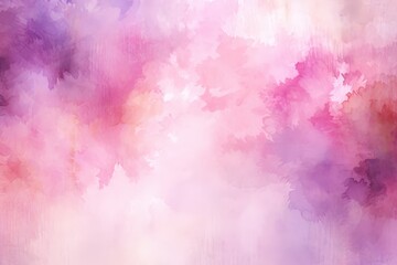 Fototapeta premium Abstract watercolor texture background with pink, purple and white gradient shades for web design