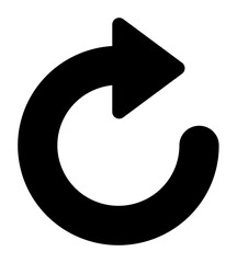 arrow direction black