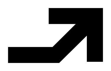 arrow direction black