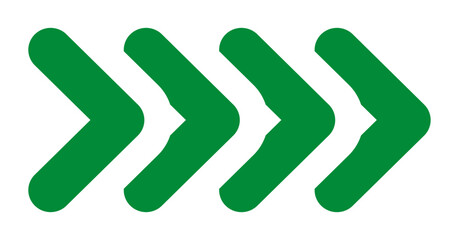 arrow direction green