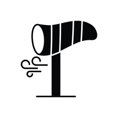 Windsock  Icon vector stock illustration