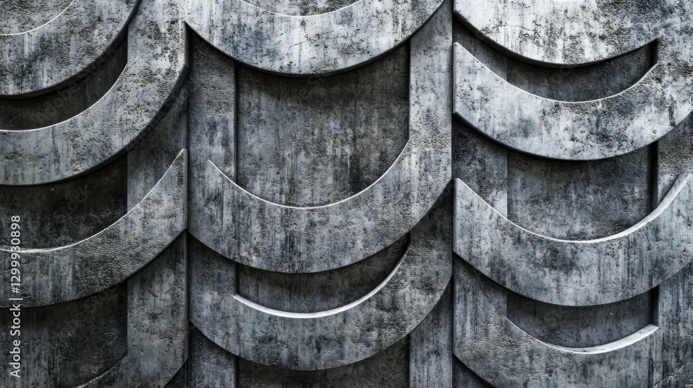 Poster horizontal design on cement and concrete texture for pattern and background