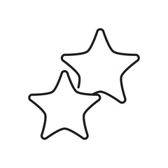 Stars Icon vector stock illustration