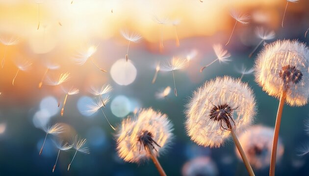 dandelion seed head