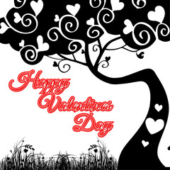 Valentine's Day post and elements