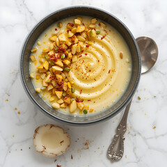 Creamy Cauliflower Soup Recipe | Easy Vegan Soup