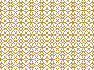 Golden Harmony Lattice Pattern Design