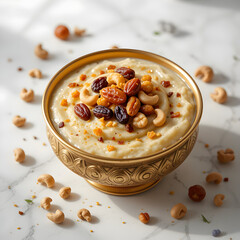 Creamy Nut & Raisin Rice Pudding Recipe