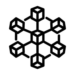 blockchain ledger icon