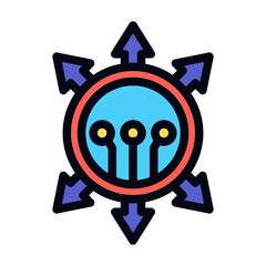 decentralized finance platform icon