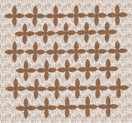 seamless pattern with flowers