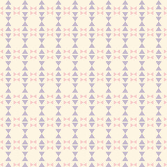 Fototapeta premium Small triangle seamless pattern in a colorful colour. Abstract geometric vector background with triangles for print, flyers, posters, t-shirts and textiles.