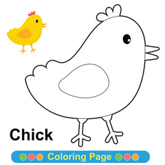 Coloring worksheet page. Educational printable coloring worksheet. Printable activity page for children 