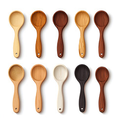 Eco-Friendly Wooden Kitchen Utensils & Spoons: Modern & Rustic Kitchenware for Home Chefs