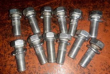 Hexa bolts 316 SS, Stainless Steel Bolts, mechanical part fastener