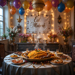 Eid al-Fitr Feast: Delicious Food & Decor