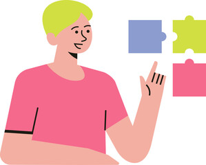 People Business Illustraiton