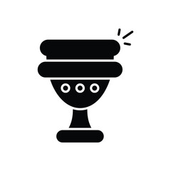 Goblet Icon vector stock illustration