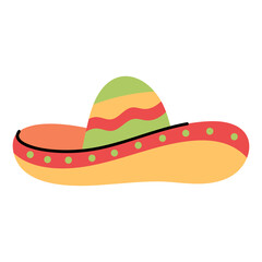 Colorful Sombrero for Celebration and Festivity