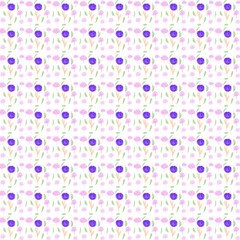 seamless pattern with flowers