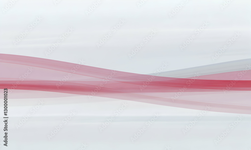 Poster abstract background with soft, flowing red and grey waves. perfect for website banners, presentation