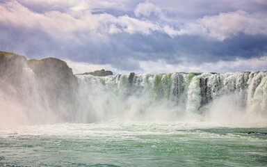 falls in the summer
