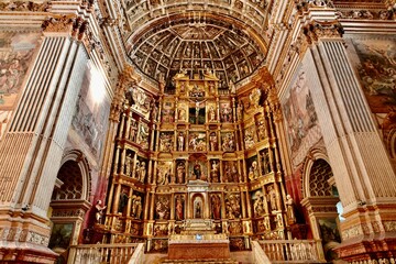 Obraz premium ペインのグラナダにある聖ジェローニモス修道院, Real Monasterio de San Jerónimo