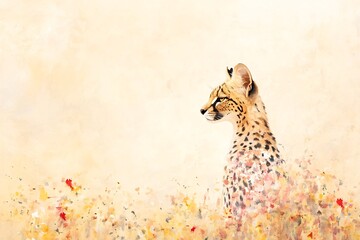 female serval floral dress pastel yellow fashion