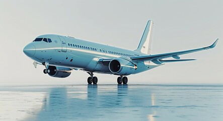 airplane at the airport