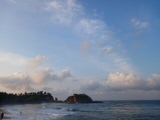 tropical island in indonesia